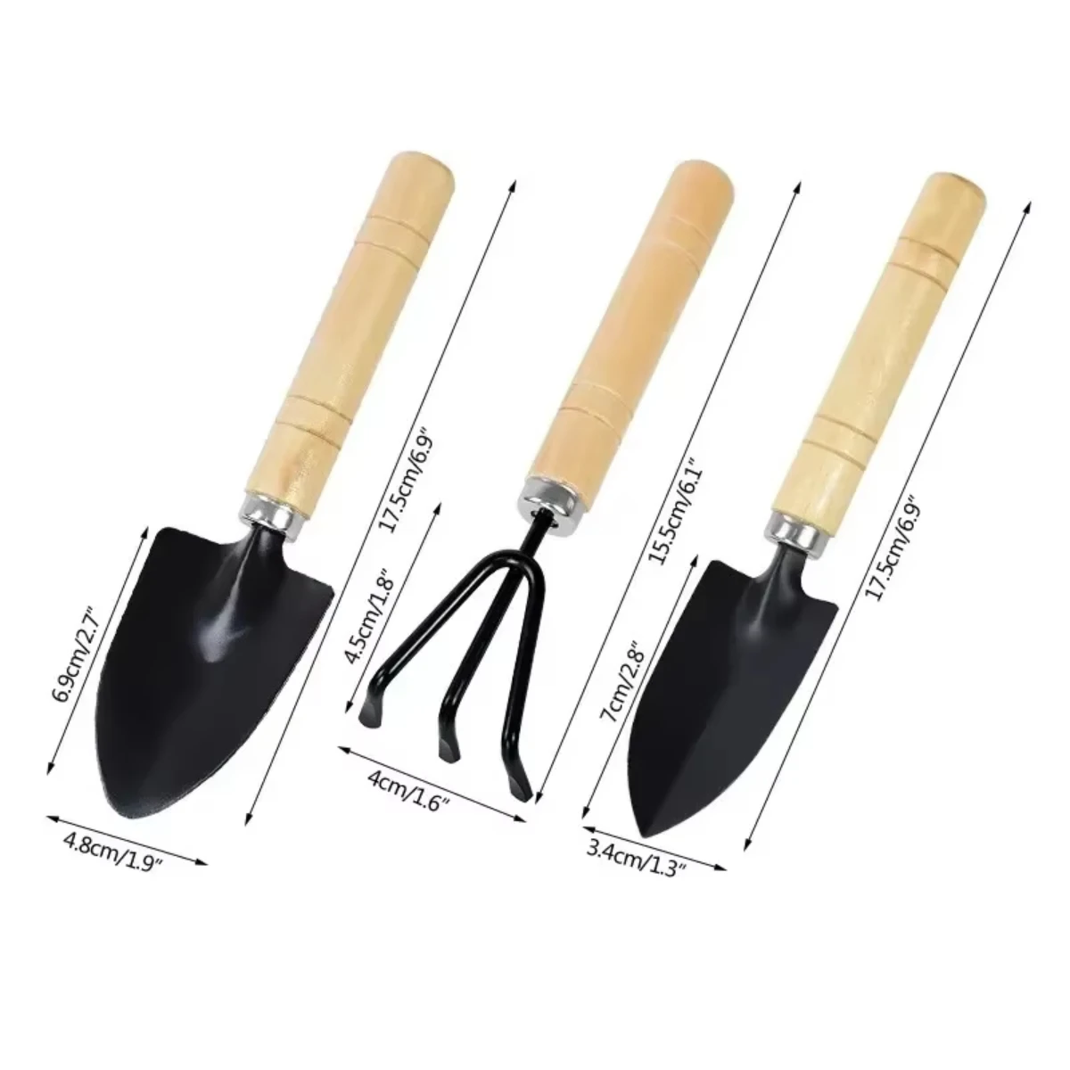 3Pcs/Set Mini Garden Tool Set  - Gardening Tools Vegetables 评论和价格
