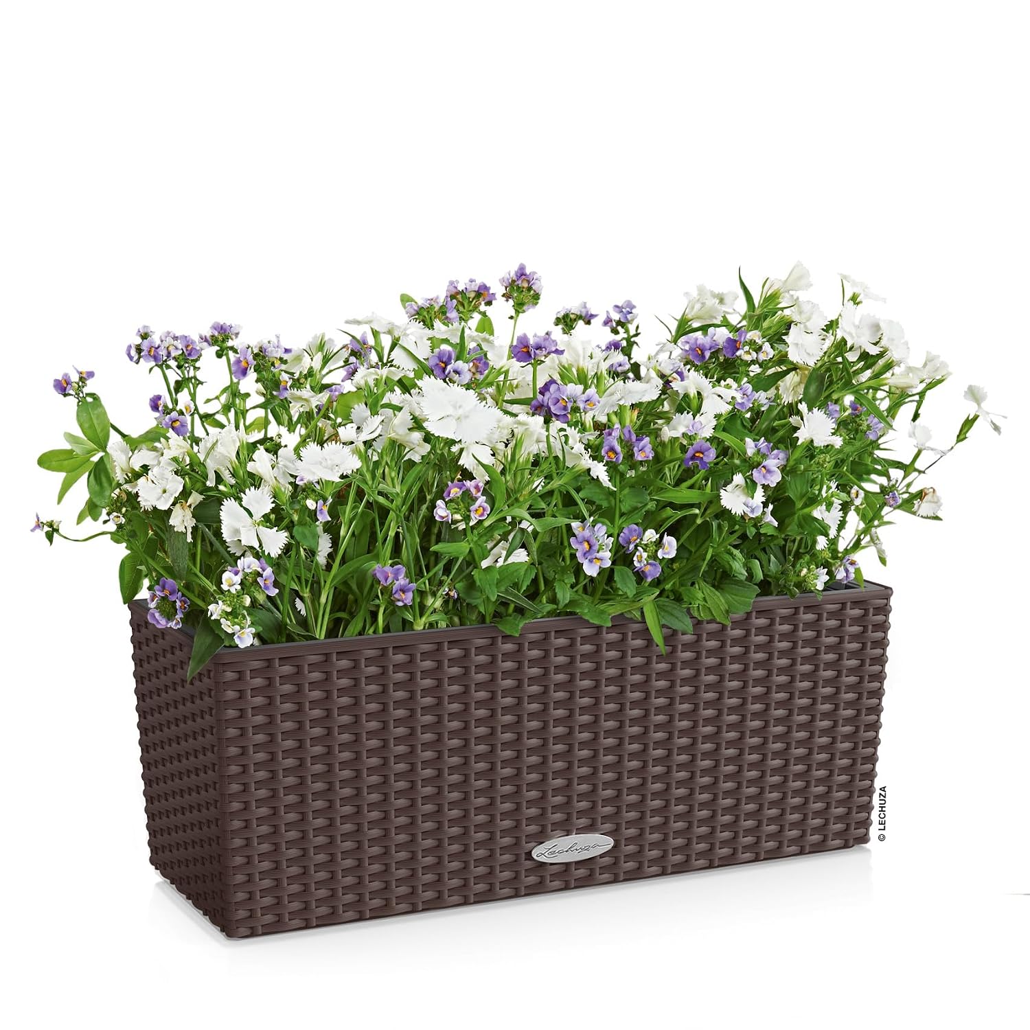 BALCONERA Cottage 50 Mocha, Se - Self-Watering Planter 评论和价格