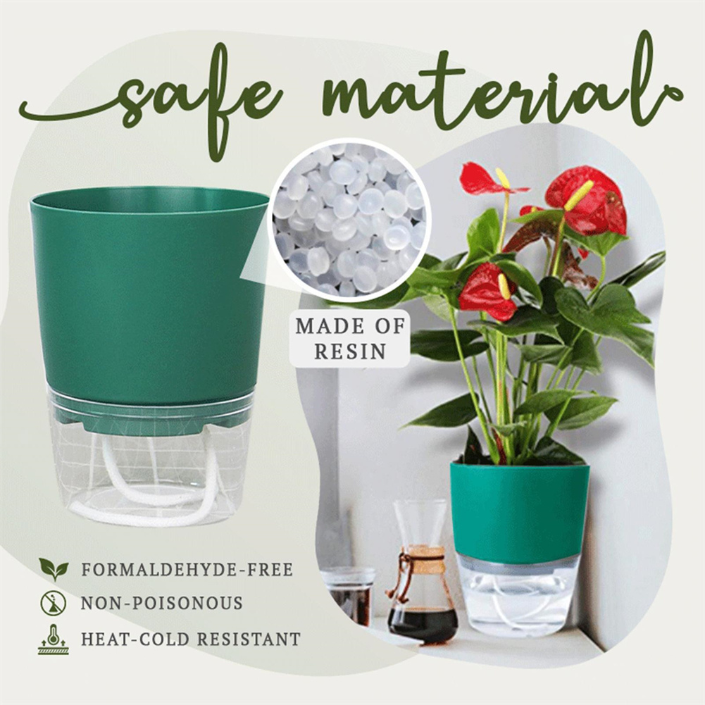 Lazy Hydroponic Flower Pot Aut - Automatic Plant Waterer 评论和价格