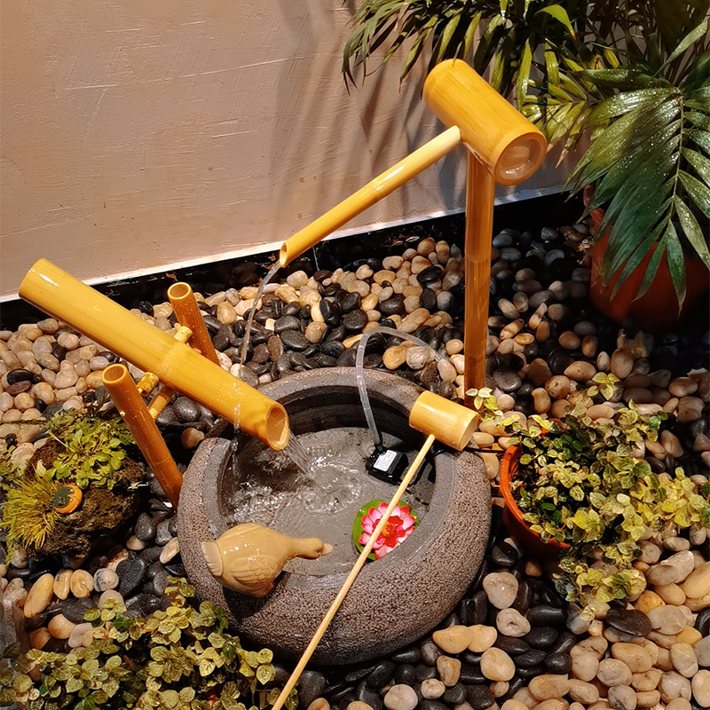 Japanese bamboo Jinglu stone b - Gardening Hand Tools Japanese 评论和价格