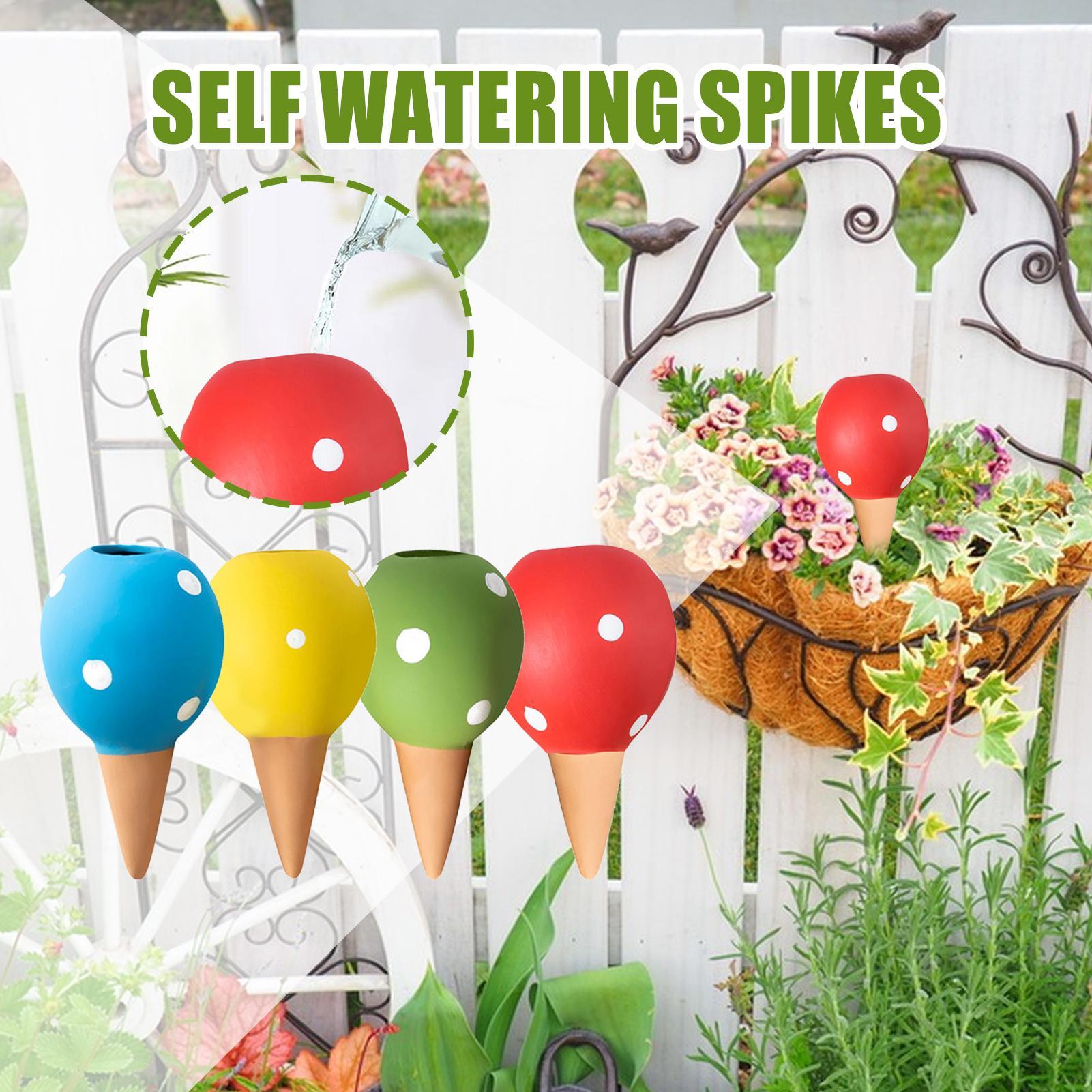 Terracotta Watering Spikes Sel - Automatic Plant Waterer 评论和价格