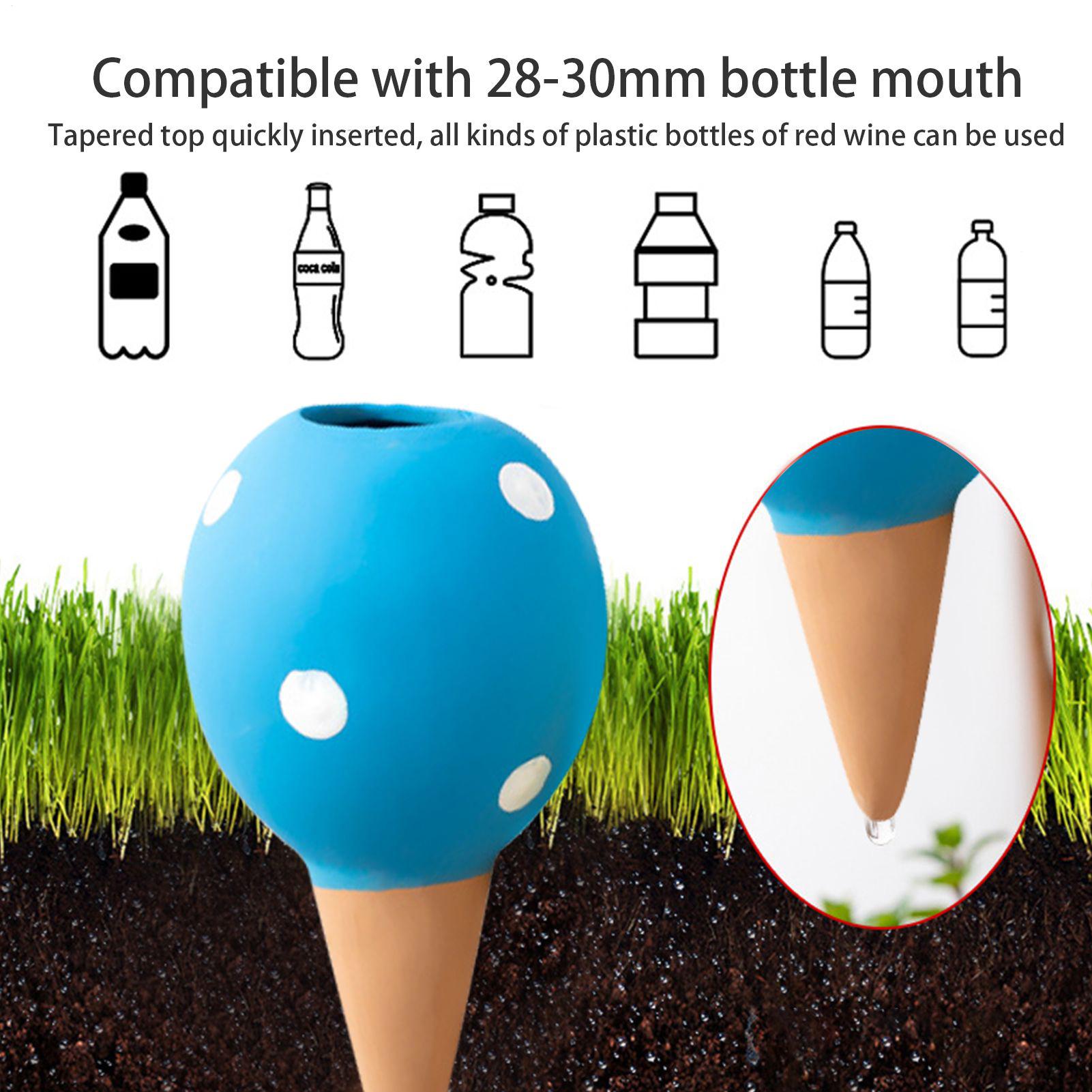 Terracotta Watering Spikes Sel - Automatic Plant Waterer 评论和价格