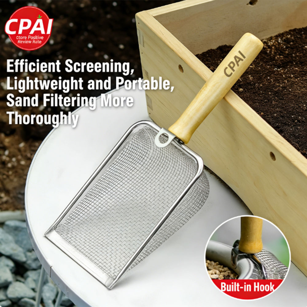 Must-Have Soil Sifter, Stainle - Gardening Tools Must Haves 评论和价格